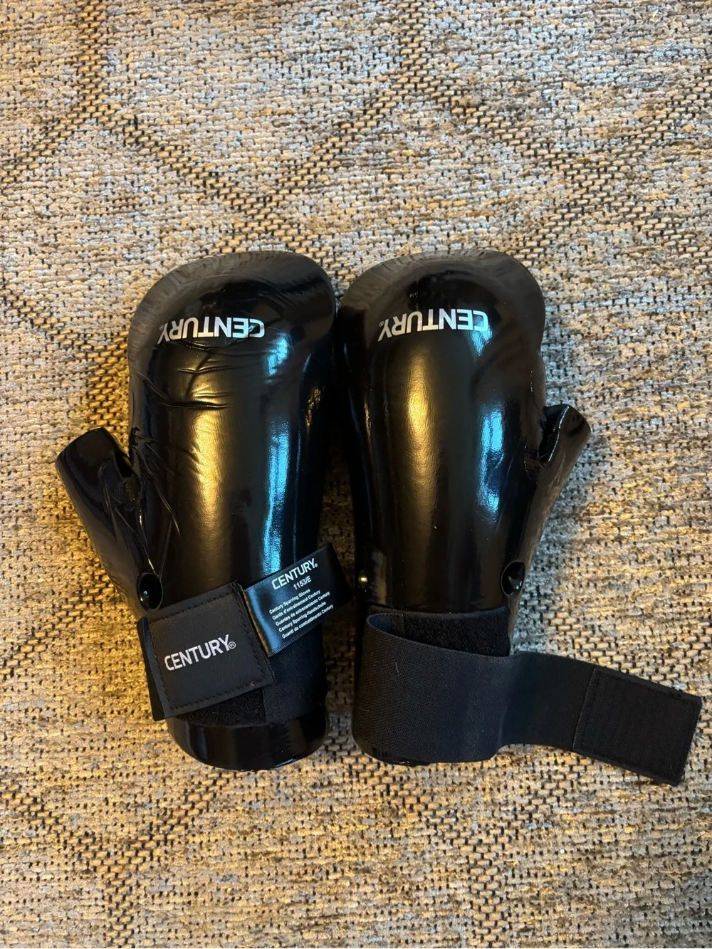 Black Protective Headgear with Matching Black Hand & Foot Guards